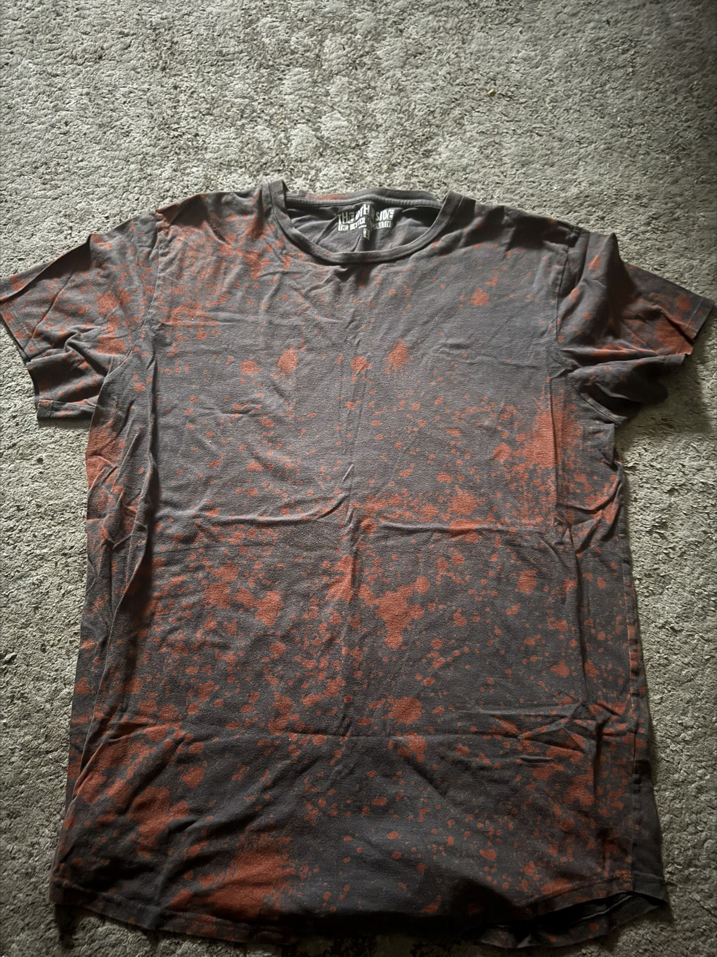 Red/Orange Splatter Shirt