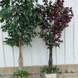 Two artificial big plant $130 Each one