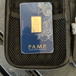 10 https://offerup.com/redirect/?o=R3JhbS5Hb2xk Bar From PAMP Suisse 