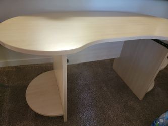 Wooden desk...
