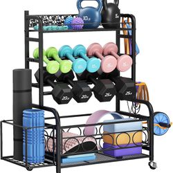 Gym & Workout Gear Home Storage Rack 