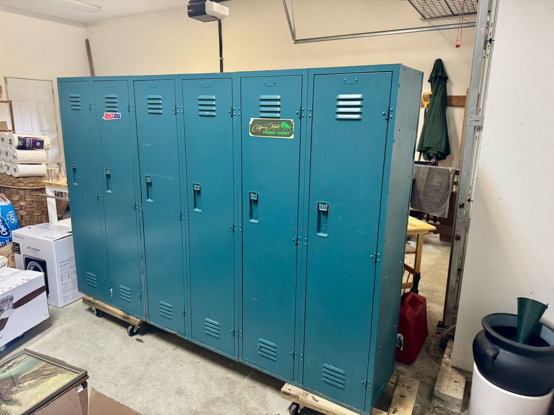 Vintage Teal Lockers