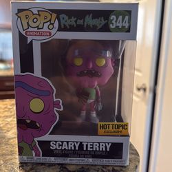 Rick and Morty funko pop Scary terry