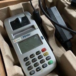 First Data FD 100 Ti Credit Card Merchant Terminal