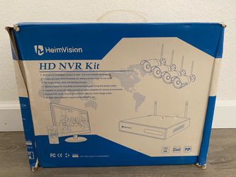 HeimVision HM241 Wireless NVR System 8-Channel 4x 1080P WiFi IP66 Outdoor Camera NO HARD DRIVE INCLUDED