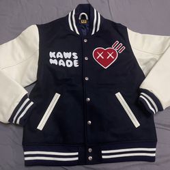 Kaws X Human Made Varsity Jacket