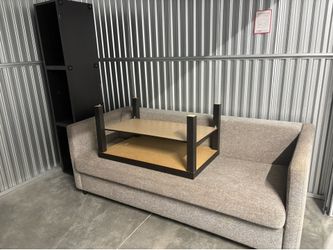 FREE Couch, Entertainment system, Coffee Table