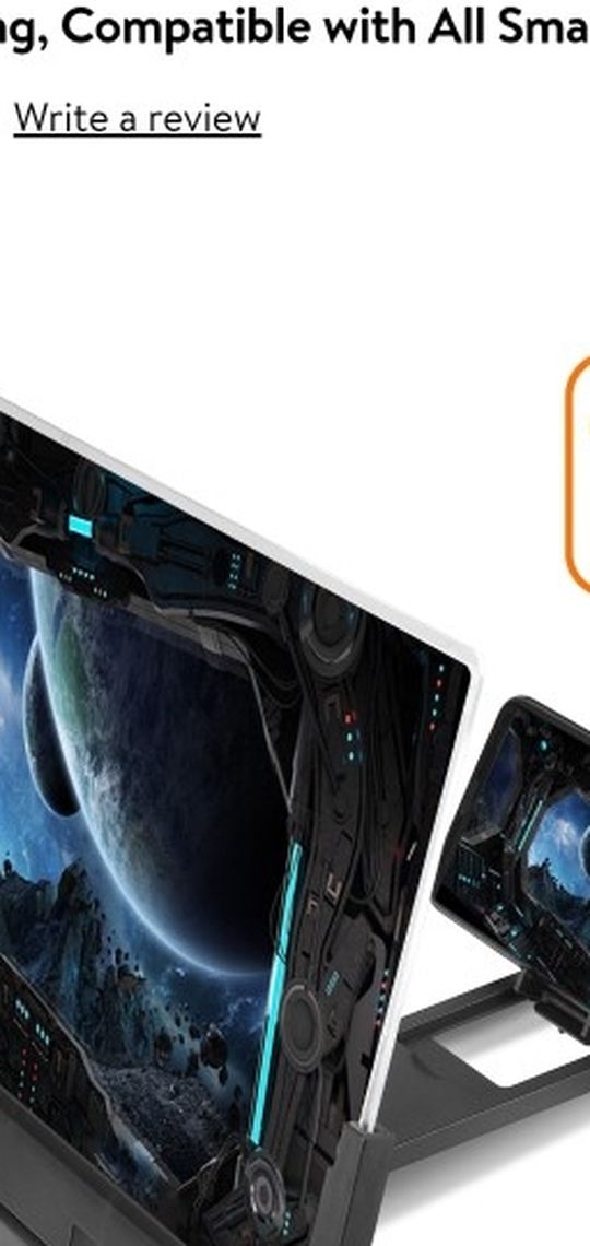 Curved Phone HD Screen Amplifier