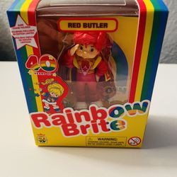 Rainbow Brite The Loyal Subjects Red Butler mini figure