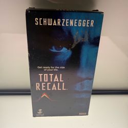 Total Recall (VHS, 1990) Arnold Schwarzenegger & Sharon Stone