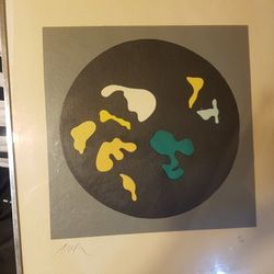 Reduced, Arp art, signed and numbered 6/60 Rare