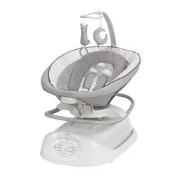 Graco Sense2Soothe Baby Swing with Cry Detection Technology, Grey, Infant