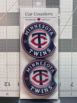 Minnesota Twins Car Coasters