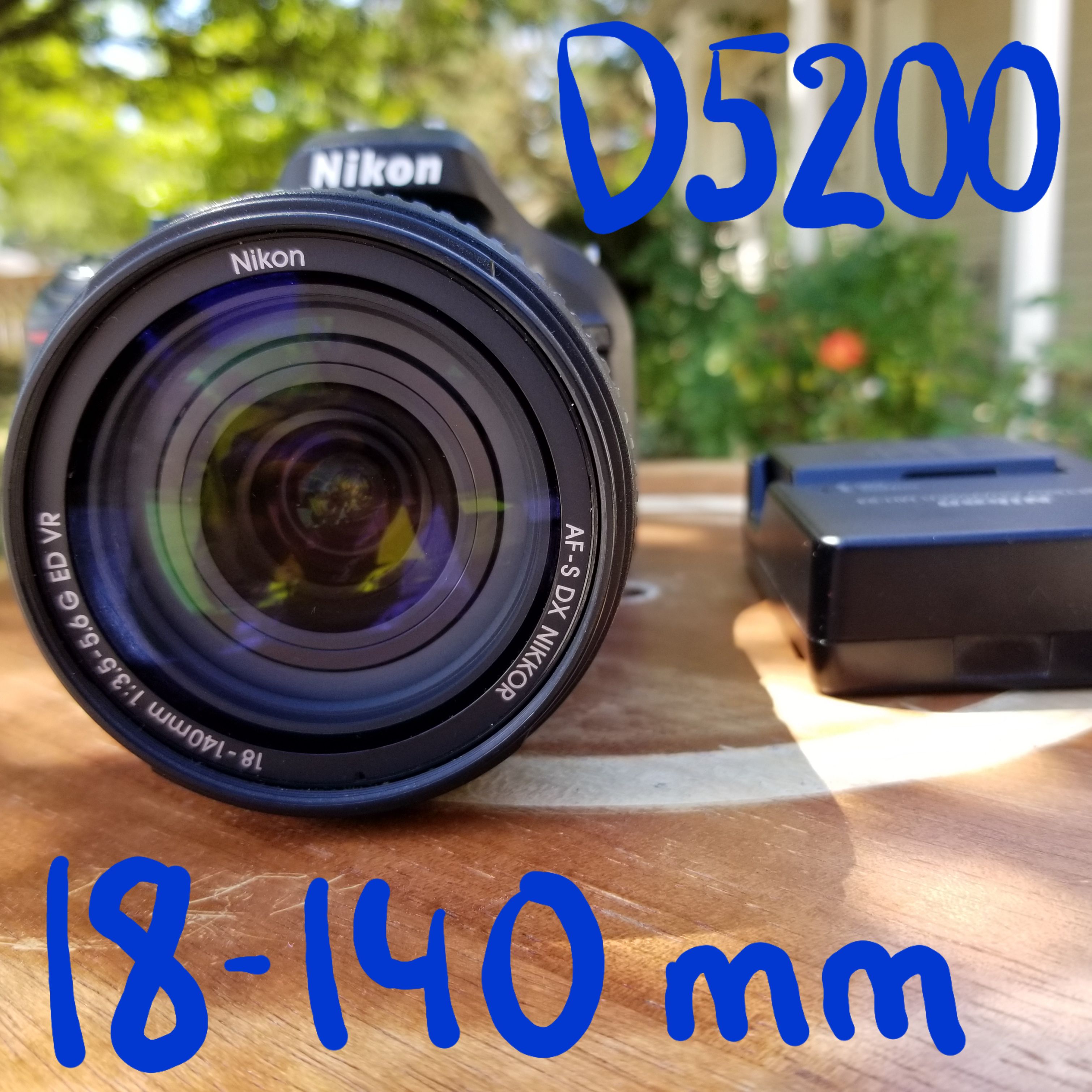 suiker sleuf heerlijkheid Nikon D5200 DSLR Camera with 18-140mm lens 80D D5300 D5400 D5500 D5600  A6300 A6000 for Sale in Vancouver, WA - OfferUp