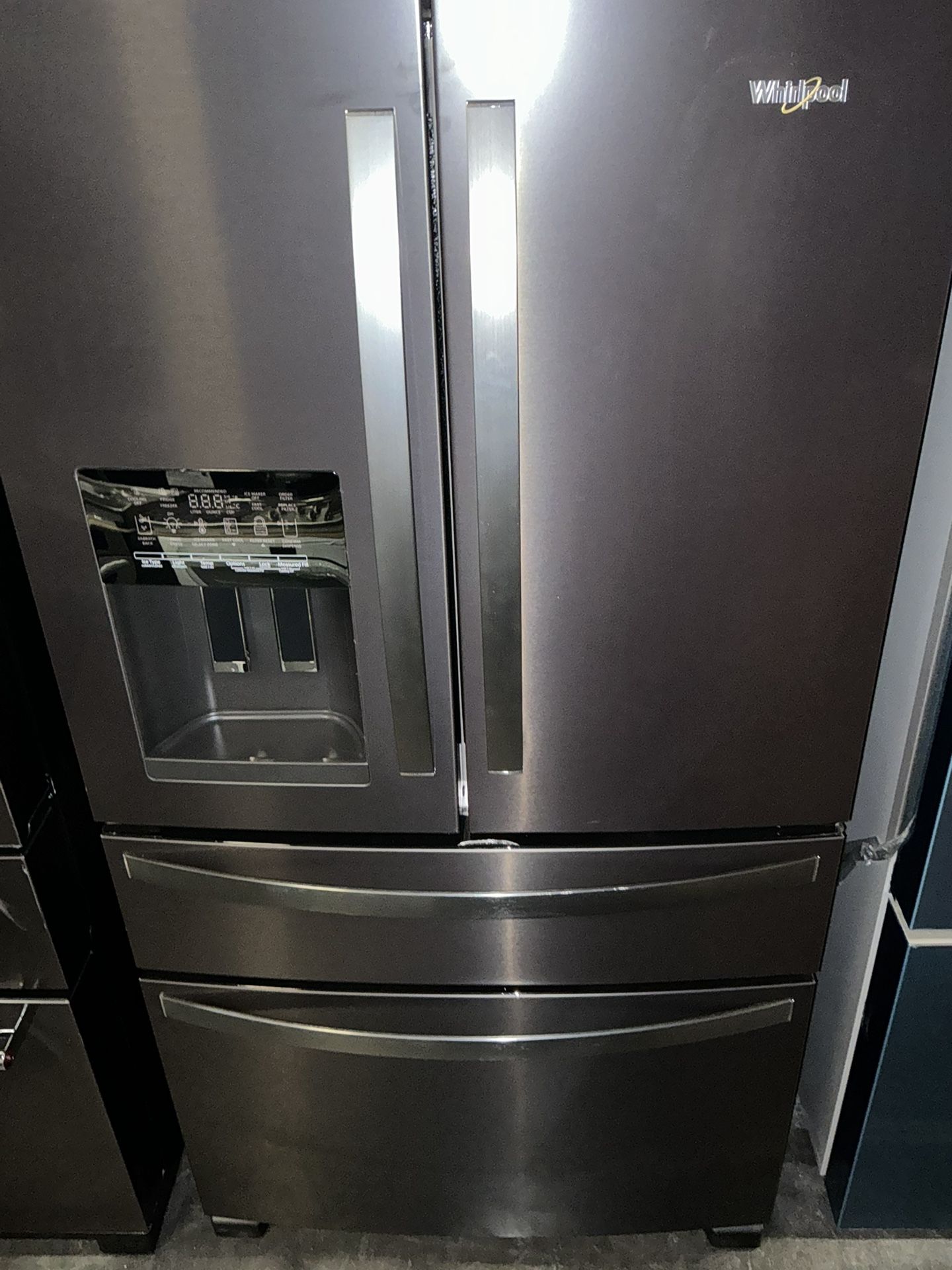Whirlpool 36-Inch Wide French Door Bottom Mount Refrigerator - 25 cu. ft.