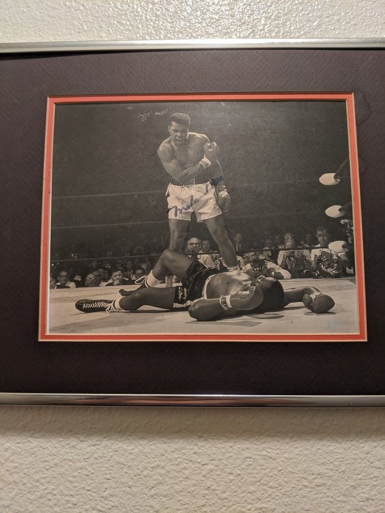 Mohammed Ali Sign Autograph