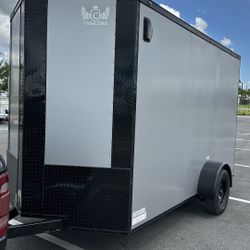 NEW 2026 6x12 SA 7ft Height Enclosed Trailer