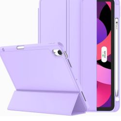 iPad Air 11 Inch Case M2 2024/5th Gen 10.9 Inch, Smart Case [Support Touch ID and Auto Wake/Sleep]