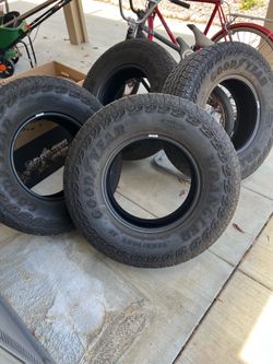Tires Off Road Set of 4 Goodyear Wrangler Territory