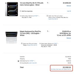 iPad Pro 13” M5 Nanotexture w/Apple Magic Keyboard