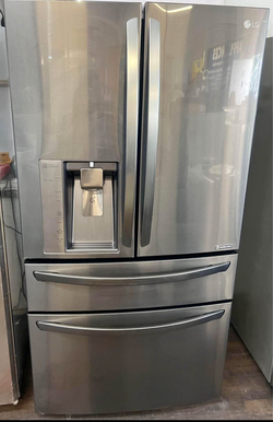 LG 4-Door Refrigerator Stainless Steel FrenchDoor