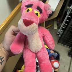 Vintage Pink Panthers Plush