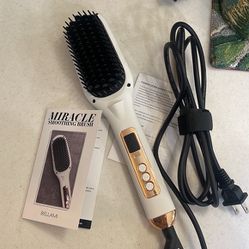 Bellami Miracle Smoothing Brush brand new hair straightener hair iron