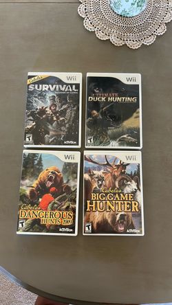 Wii Hunting Games