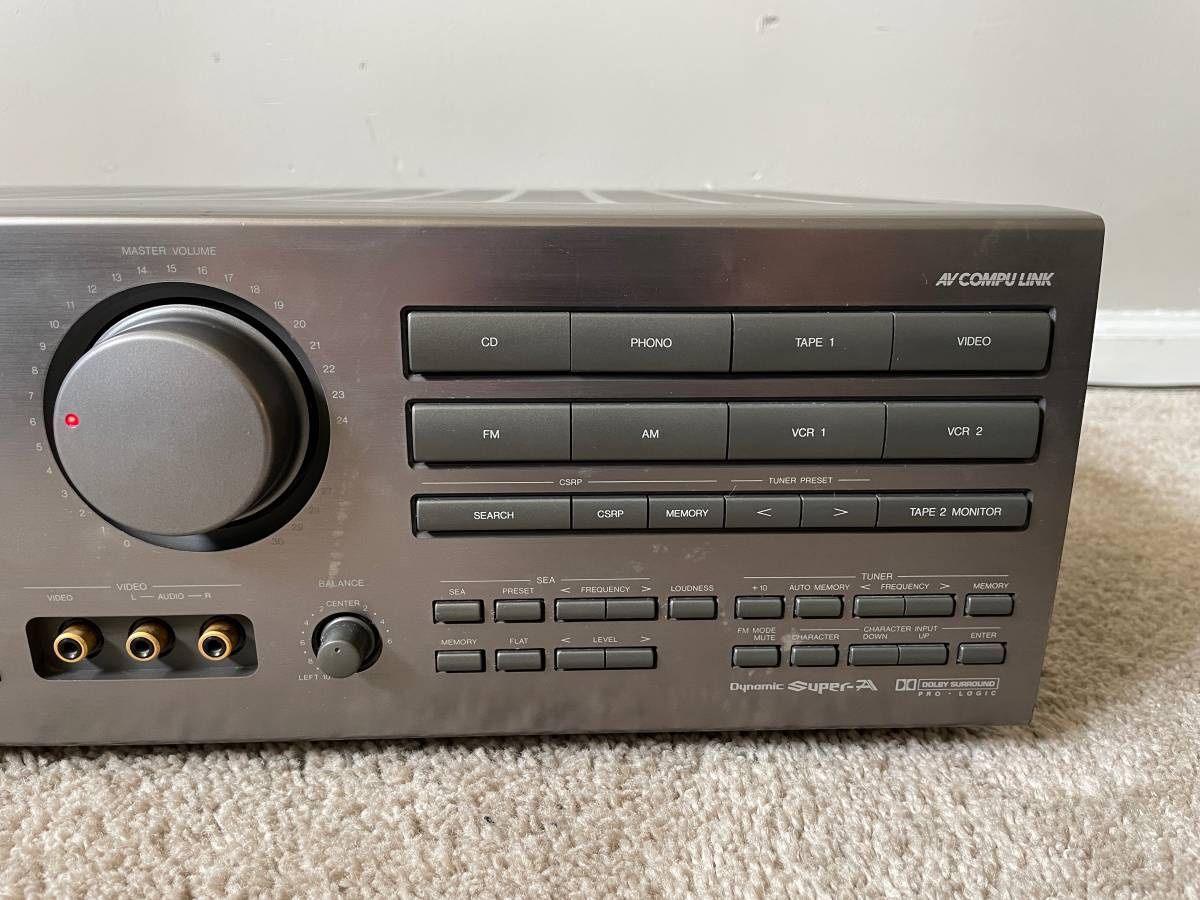 JVC RX-815V 5.1 Home Theater Surround Receiver