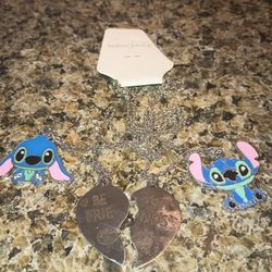 Stitch Best Friends Necklaces