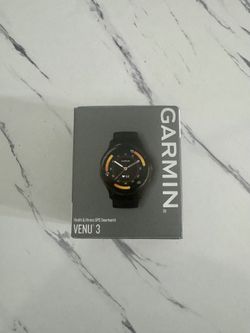 Garmin - Venu 3 GPS Smartwatch 45 mm Fiber-reinforced polymer - Stainless Steel and Black