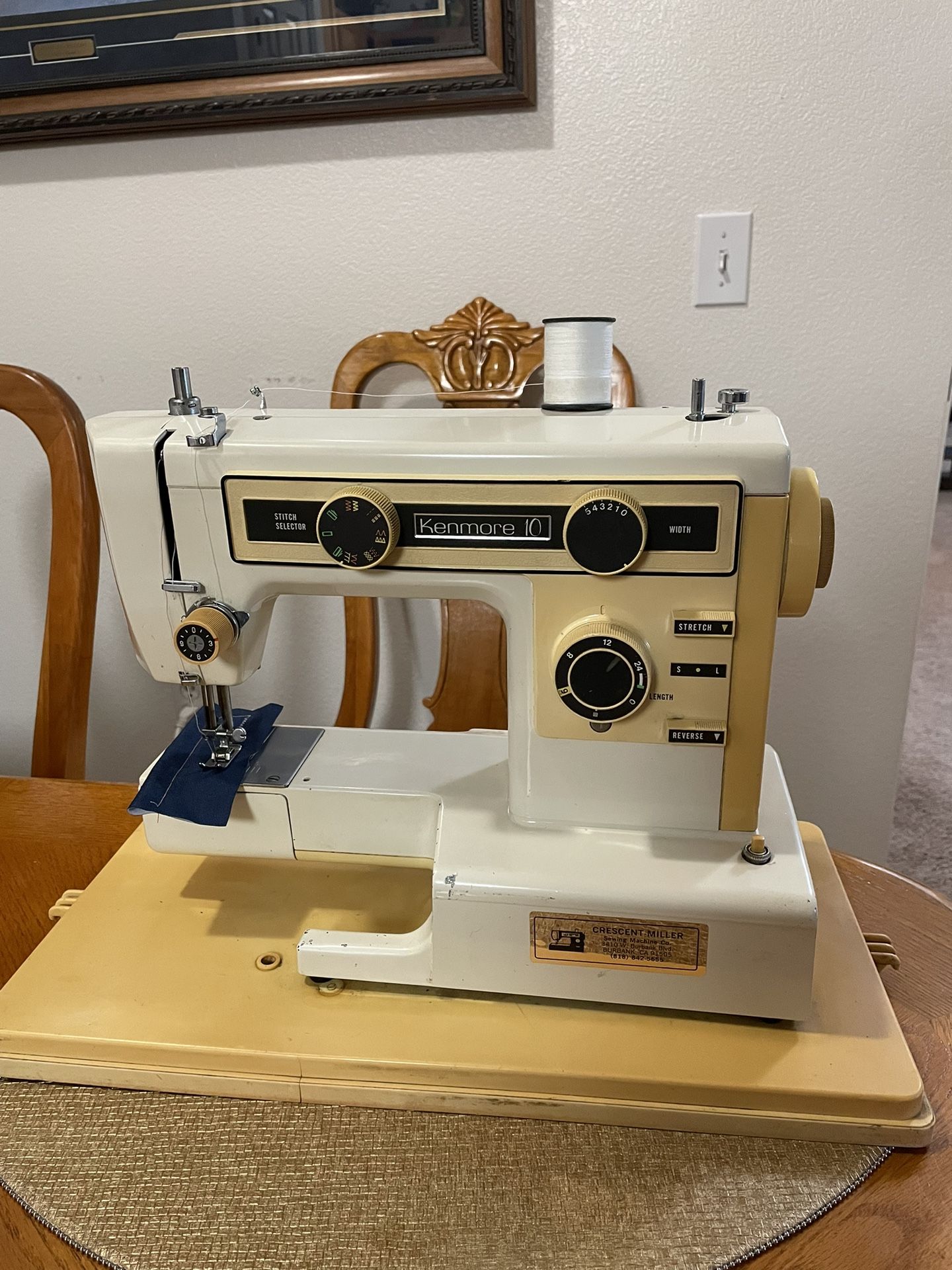 Kenmore Sewing Machine 10 Stitch for Sale in Riverside, CA OfferUp