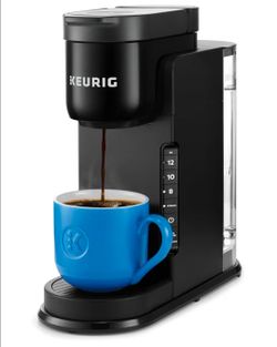 Keurig K-Express Single Serve K-Cup Pod Coffee Maker, 3 Brew Sizes, Strong Button Feature, 42oz Removable Reservoir, Black