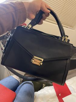 Michael Kors Black & Gold Purse