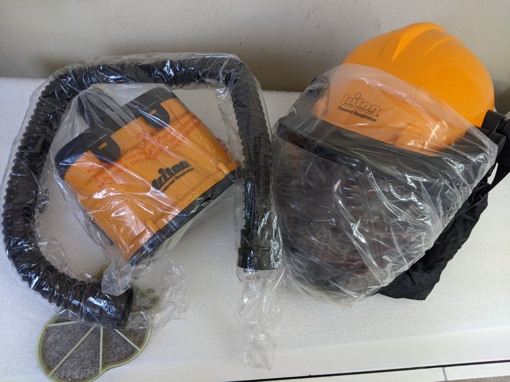 NEW Triton Powered Respirator - Breathe Clean While Working