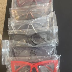 6 Pair Of Fashionable Glasses