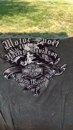 3 XL Harley Davidson shirts