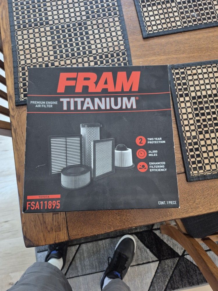 Toyota Truck Air Filter. Sold The Truck