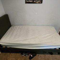 Twin Bed Frame With Matress