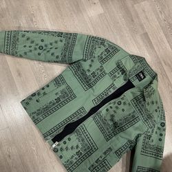 Men’s Zara lined trucker jacket