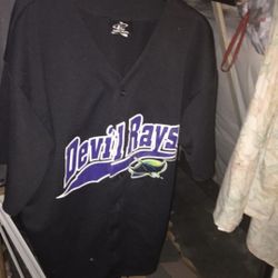 Vintage Men’s Devil rays Jersey Year  1999