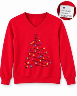 New Red Christmas Sweater – Size M 🎄