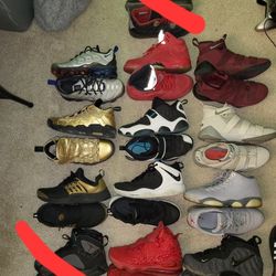 Nikes, Jordans, Lebrons, Adidas 