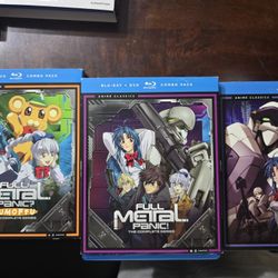 Full Metal Panic Blu Ray Sets