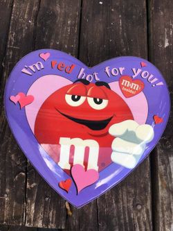 M and M Heart Shaped Box From 2003