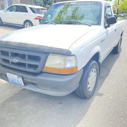 1999 Ford Ranger Automatic Transmission 2.5 Liter Four-Cylinder Runs Good Great Work Truck