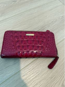 Real leather Brahmin wallet