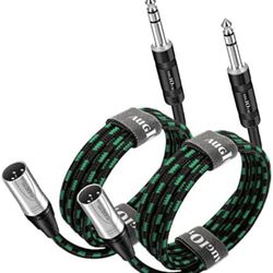 Augioth Microphone Cable 10ft 2Pack