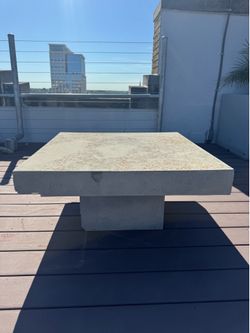 Concrete Outdoor side tables/cubes