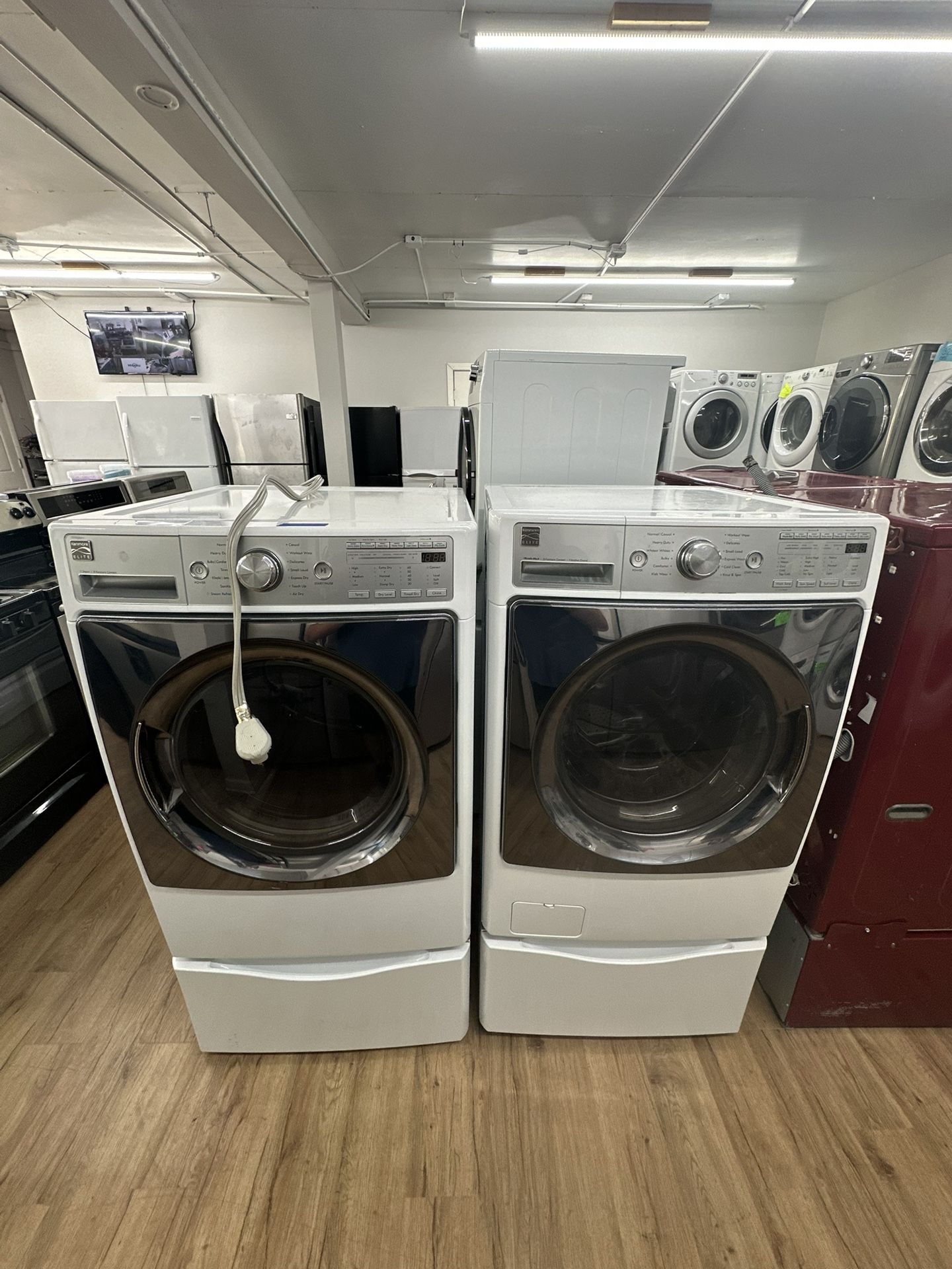 electric dryer and washer